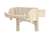 The Curated Parcel - Bunny Tickles // Paper Roll Dispenser